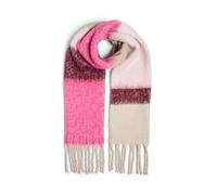 PIECES Pcbea Long Scarf Noos BC Sciarpa, Beetroot Viola/Dettaglio: Blocco colorato, Taglia Unica Donna