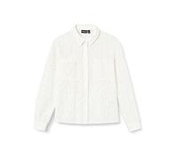 PIECES Pcbella LS Lace Shirt Camicia da Donna, Ballerino di Nuvola