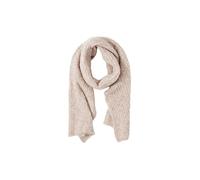 PIECES Pcbera Wool Long Scarf Noos, Sciarpa Donna, Visone Argenteo, Taglia unica