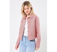 Pieces - PCBILLO DENIM JACKET Rosso - Abbigliamento XS Rosso