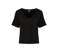 PIECES Pcbillo Oversize Tee Lurex Stripes Noos T-Shirt Donna