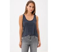 Pieces - Pcbillo Tank Top Lurex Noos Bc Blu - Abbigliamento S Blu