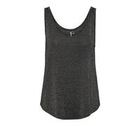 PIECES Top 'Billo' marino / oro, Taglia S