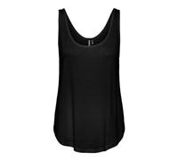 PIECES Pcbillo Tank Top Solid Noos BC Canotta, Nero, XS Donna