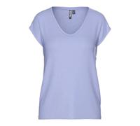 PIECES Pcbillo Tee Lurex Stripes Jrs Noos BC, Baby Lavender, XS