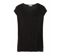 PIECES Pcbillo Tee Solid Noos, T-Shirt Donna, Nero (Black Black), 40 (Taglia Produttore: X-Small)
