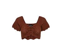 PIECES Pcbluma SS Maglia BC Sww Camicia Donna