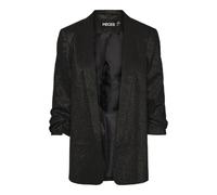 PIECES Pcbosella 3/4 Glitter Blazer Noos, Nero, XS