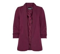 PIECES Blazer borgogna, Taglia 34