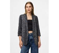 Pieces - PCBOSS 3/4 PRINTED BLAZER NOOS Grigio - Abbigliamento M Grigio