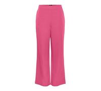 PIECES PCBOZZY HW WIDE PLAIN PANT NOOS BC, Pantaloni Donna, Rosa (Hot Pink), M