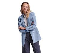 PIECES Pcbozzy Ls Loose Blazer Noos Bc Blazer, Blu (Kentucky Blue), L Donna