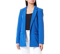 PIECES Pcbossy LS Loose Blazer Noos, Mazarine Blu, M Donna