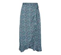 PIECES PCBROCK HW Midi - Gonna, Lagoon/AOP: Fiore, Small