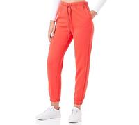 PIECES Pcchilli HW Sweat Pants Noos BC Pantaloni, Rosso Papavero, S Donna