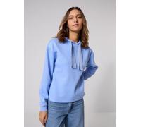 Pieces - Pcchilli Ls Glitter Hoodie Noos Bc Blu - Abbigliamento M Blu