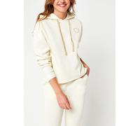 Pieces - Pcchilli Ls Heart Hoodie D2D Bianco - Abbigliamento M Bianco