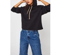 PIECES Pcchilli LS Heart Hoodie Noos BC Felpa con Cappuccio, Nero, L Donna