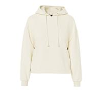 Pieces Felpa con cappuccio PCCHILLI LS Hoodie Noos BC White Pepper Donna S