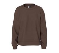PIECES Pcchilli LS Loose Sweat Noos BC, Hot Fudge, L