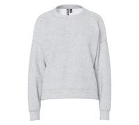 Pieces Felpa da donna Chilli PCCHILLI LS Grigio chiaro mélange XL