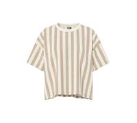 PIECES Pcchilli Summer 2/4 Sweat Stripe Noos BC, Visone Argenteo, L