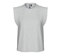 PIECES Pcchilli Summer SL Top Noos BC, Chiaro Grigio Melange, XS