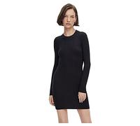 PIECES Abito in maglia 'Crista' nero, Taglia XS