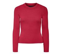 Pieces Pccrista LS O-Neck Knit Noos BC Maglione Lavorato a Maglia, Lecca-Lecca, L Donna