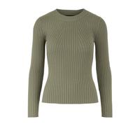 Pieces Pccrista LS O-Neck Knit Noos BC Maglione Lavorato a Maglia, Verde-Deep Lichen Green, M Donna