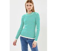 Pieces - PCCRISTA LS O-NECK KNIT NOOS BC Verde - Abbigliamento XL Verde