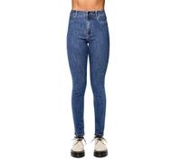 PIECES Pcdea HW Skinny Mb410 Jegging Noos Jeans Fit, Media Blu Denim, 34/M/L Donna