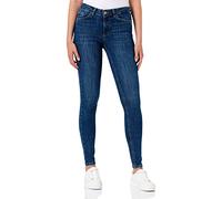 PIECES PCDELLY SKN MW MB184 Noos BC, Jeans Donna, Medium Blue Denim, XS/32