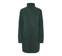 Pieces Pcellen LS Abito in Maglia Collo Alto Noos BC Vestito, Trekking Green, L Donna