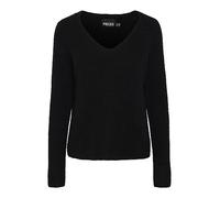 Maglione da donna con scollo a V Pieces Ellen Noir M