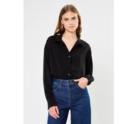 Pieces - Pcfranan Ls Shirt Noos Bc Nero - Abbigliamento L Nero