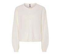 PIECES Pcida LS O-Neck Knit Cardigan Pwp Mm, Ballerino di Nuvola, L