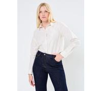 Pieces - PCIRENE LUREX LS SHIRT KAC FC Bianco - Abbigliamento S Bianco