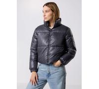 Pieces - Pcjimma Reversible Puffer Jacket Grigio - Abbigliamento L Grigio
