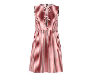PIECES Pcjolly SL Tie Wvn Noos BC - Abito Corto