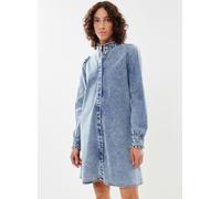 Pieces - PCJUDO LS SHIRT DRESS Blu - Abbigliamento XS Blu