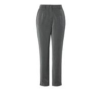 Pieces Ankle Pant Pckamil-Pantaloni alla Caviglia HW Noos, Grigio Scuro mélange, 34/M/L Donna