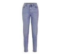 Pieces Kesia Mom Ankle High Waist Jeans Blu M Donna