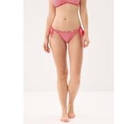 Pieces - Pckia Frill Tie Edge Bikini Brief Bc Rosso - Abbigliamento S Rosso