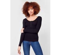 PCKITTE LS TOP NOOS BC by Pieces L Nero
