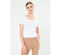 Maglietta da donna Pieces Kitte Blanc M