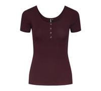 PIECES Pckitte SS Top Noos BC T-Shirt, Porto di Tawny, XS Donna