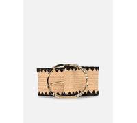 Pieces - PCLYDIA CONTRAST WAIST BELT Beige - Cinture 70 Beige