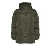 PIECES Pcmaddie-Giacca Puffer Noos BC Giacchetto Imbottito, Notte Foresta, XS Donna