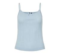 PIECES Pcmarie Singlet Poin Top Jrs Noos BC, Blu di Cachemire, L